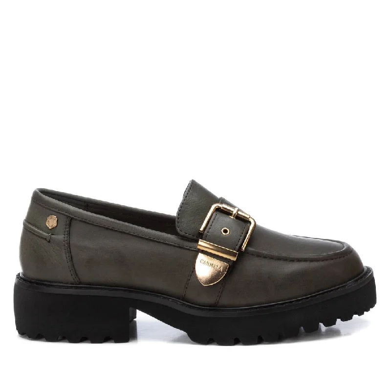 Women's Metallic Foil - Finish Loafers in Gold for a Glamorous Night Out Carmela Leather Collection Women's Penny Loafers by Xti Women's Metallic Foil - Finish Loafers in Gold for a Glamorous Night Out Carmela Leather Collection Women's Penny Loafers by Xti