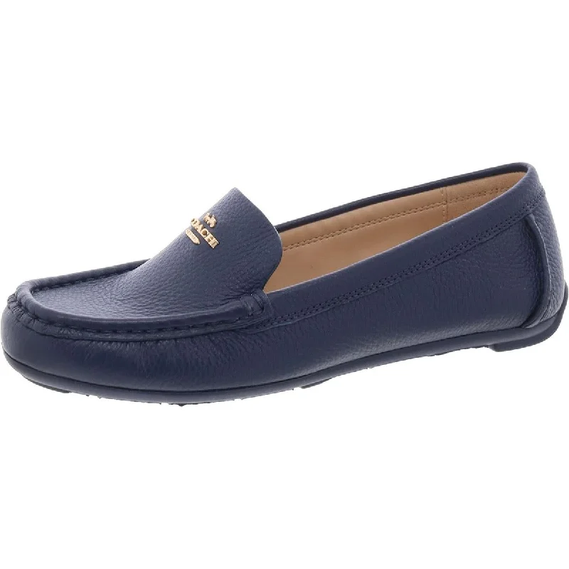 Women's Premium Leather Tassel Loafers in Dark Brown for a Classic Office Look Womens Logo Leather Loafers Women's Premium Leather Tassel Loafers in Dark Brown for a Classic Office Look Womens Logo Leather Loafers