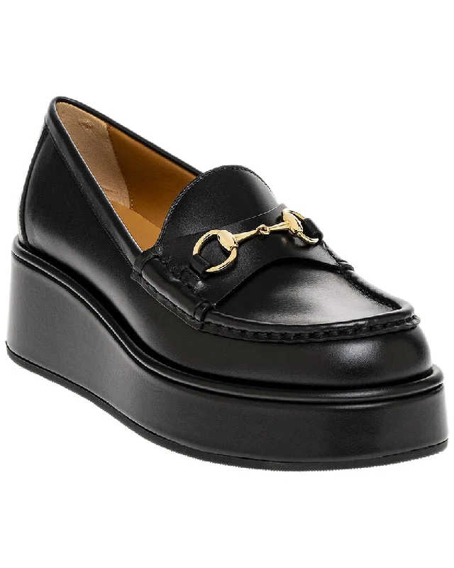 Women's Bow - Embellished Loafers in Red for a Feminine Touch Gucci Horsebit Leather Loafer Women's Bow - Embellished Loafers in Red for a Feminine Touch Gucci Horsebit Leather Loafer