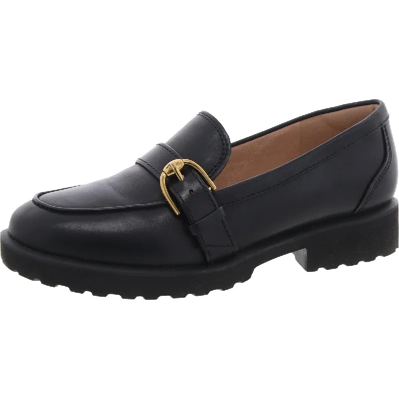 Women's Premium Leather Tassel Loafers in Dark Brown for a Classic Office Look Giana Womens Buckle Faux Leather Loafers Women's Premium Leather Tassel Loafers in Dark Brown for a Classic Office Look Giana Womens Buckle Faux Leather Loafers