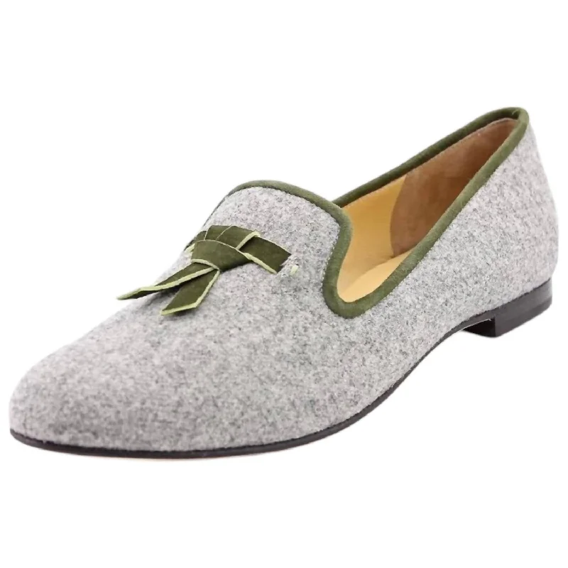 Women's Fur - Lined Loafers in Tan for a Cozy Winter Option Women's Sabrina Tassel Loafer In Gray Fln Women's Fur - Lined Loafers in Tan for a Cozy Winter Option Women's Sabrina Tassel Loafer In Gray Fln