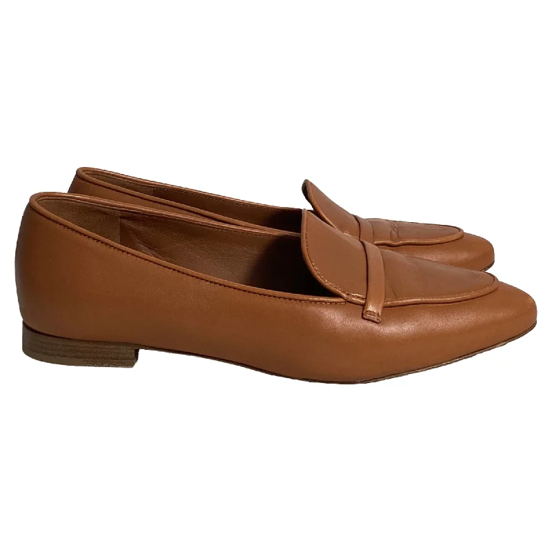 Women's Cashmere - Lined Loafers in Burgundy for Warmth in Winter Malone Souliers Bruni Pointed Loafers in Brown Leather Women's Cashmere - Lined Loafers in Burgundy for Warmth in Winter Malone Souliers Bruni Pointed Loafers in Brown Leather