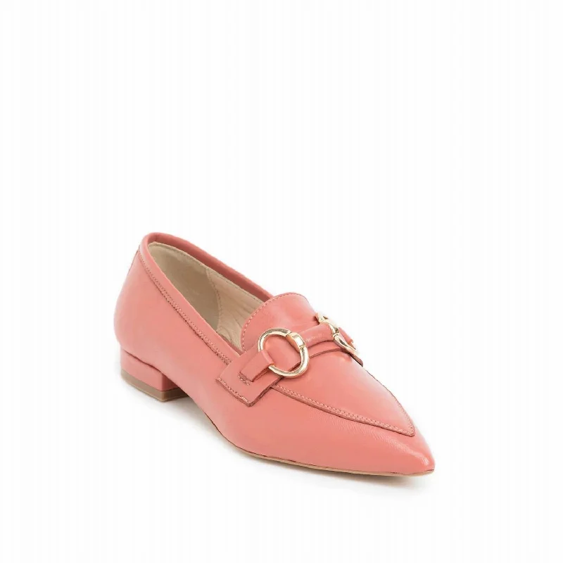 Women's Metallic Foil - Finish Loafers in Gold for a Glamorous Night Out Women's Catania Fishing Loafer In Pink Women's Metallic Foil - Finish Loafers in Gold for a Glamorous Night Out Women's Catania Fishing Loafer In Pink