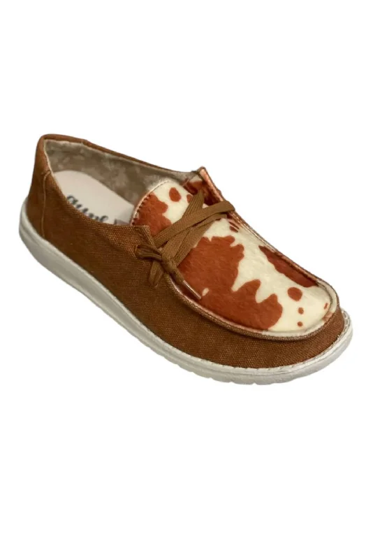 Women's Geometric - Patterned Loafers in Multicolor for a Fashion - Forward Look Women's Mooma Loafer In Tan