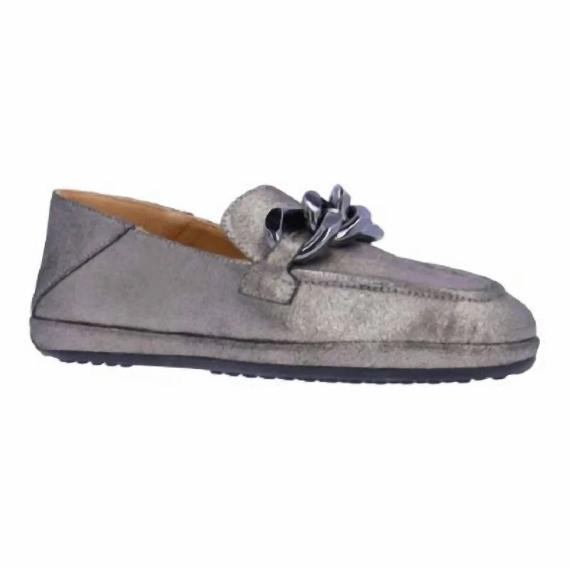 Women's Memory Foam Insole Loafers in Pink for Added Comfort Women's Yozey Loafer In Pewter Women's Memory Foam Insole Loafers in Pink for Added Comfort Women's Yozey Loafer In Pewter