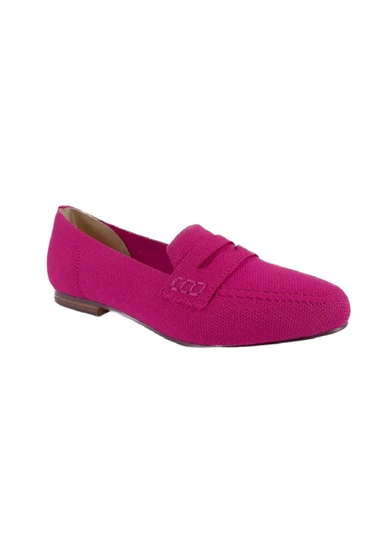 Women's Tassel - Trimmed Loafers with a Low Heel in Olive Green for a Trendy Twist Women's Regina Loafer In Fushia Women's Tassel - Trimmed Loafers with a Low Heel in Olive Green for a Trendy Twist Women's Regina Loafer In Fushia