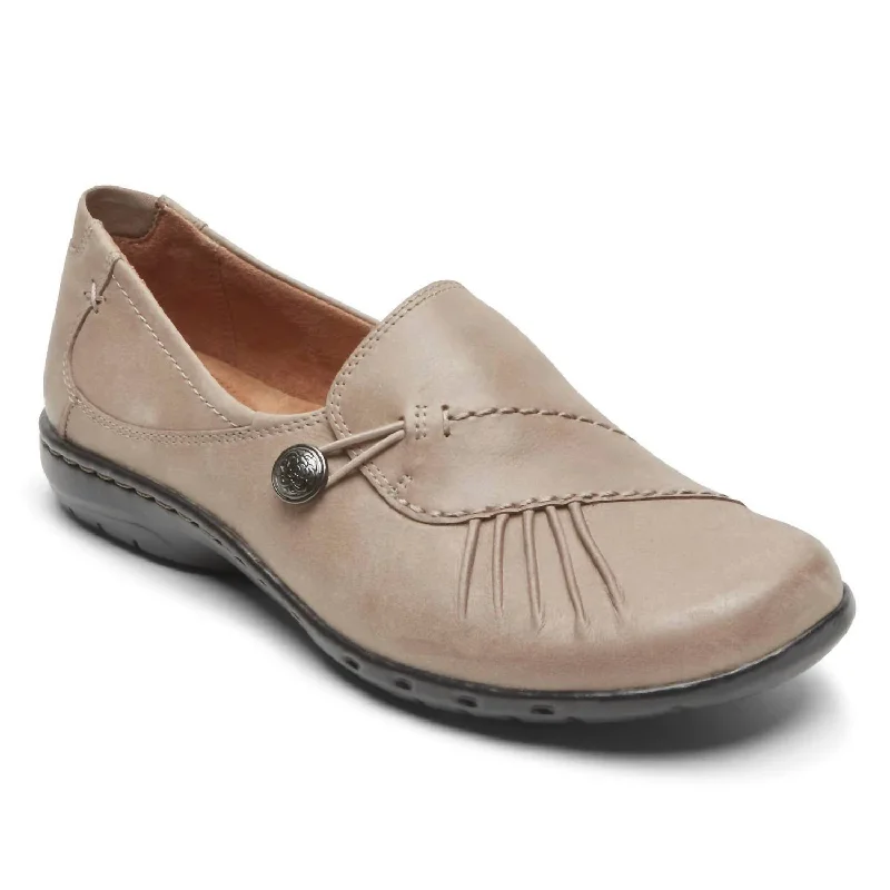 Women's Memory Foam Insole Loafers in Pink for Added Comfort Paulette Slip On Loafer In Dove