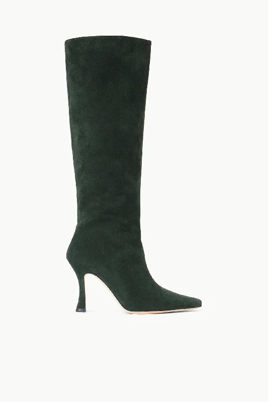 Women's Thigh - High Stretch Boots in Black for a Sexy and Alluring OutfitCAMI BOOT | PINE SUEDE Women's Thigh - High Stretch Boots in Black for a Sexy and Alluring OutfitCAMI BOOT | PINE SUEDE