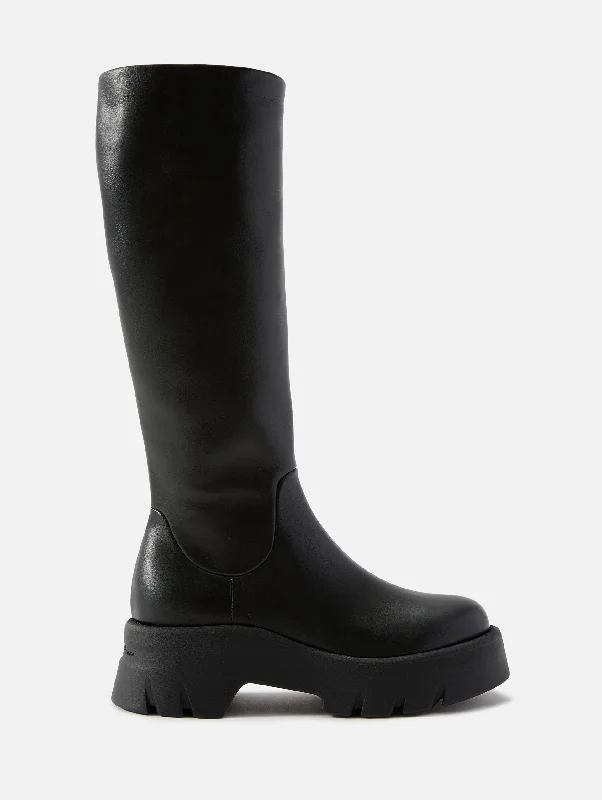 Women's Thigh - High Stretch Boots in Black for a Sexy and Alluring OutfitMontey Boot Women's Thigh - High Stretch Boots in Black for a Sexy and Alluring OutfitMontey Boot