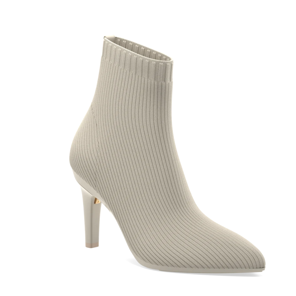 Women's Thigh - High Stretch Boots in Black for a Sexy and Alluring OutfitThe Bootie Bone Knit + Stiletto Heel Kit 4 Bone Women's Thigh - High Stretch Boots in Black for a Sexy and Alluring OutfitThe Bootie Bone Knit + Stiletto Heel Kit 4 Bone