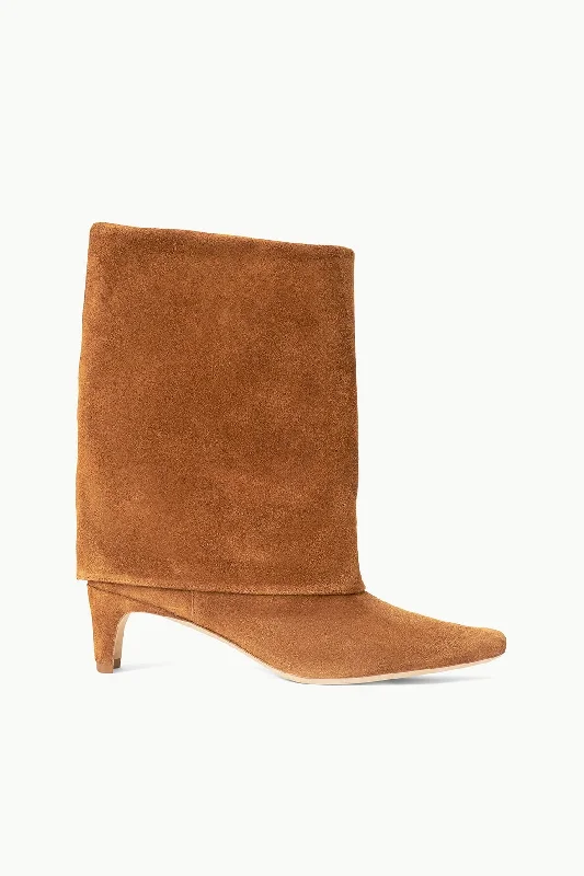 Women's Thigh - High Stretch Boots in Black for a Sexy and Alluring OutfitWALLY FOLDOVER BOOT | TAN Women's Thigh - High Stretch Boots in Black for a Sexy and Alluring OutfitWALLY FOLDOVER BOOT | TAN