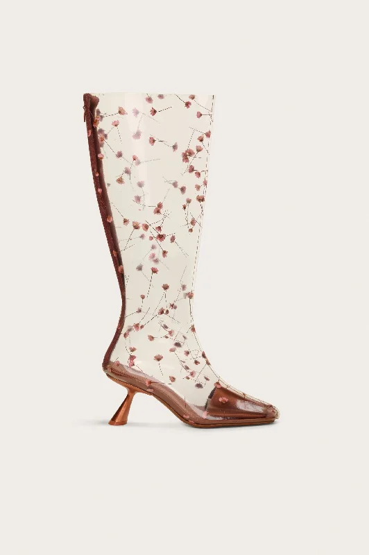 Women's Mid - Calf Suede Boots in Beige with Tassel Trim for a Boho - Inspired StyleWREN BOOT - CURRANT MULTI Women's Mid - Calf Suede Boots in Beige with Tassel Trim for a Boho - Inspired StyleWREN BOOT - CURRANT MULTI