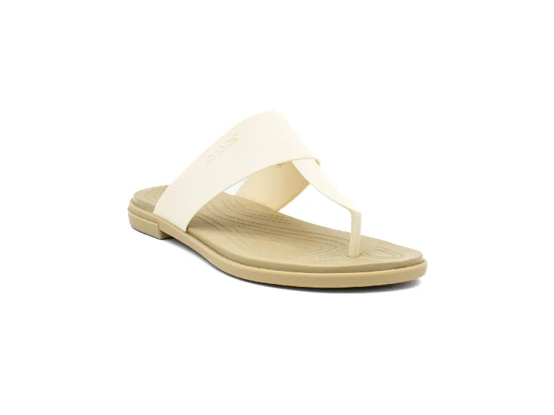 Women's Leather - Strapped Sandals with a Braided Detail in Brown for a Rustic AppealCROCS TULUM FLIP Women's Leather - Strapped Sandals with a Braided Detail in Brown for a Rustic AppealCROCS TULUM FLIP