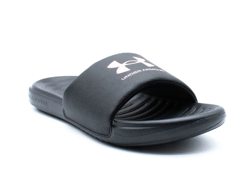 Adjustable Strap Women's Sandals with a Padded Heel in Pink for a Custom FitUNDER ARMOUR Ansa Fixed Slides Adjustable Strap Women's Sandals with a Padded Heel in Pink for a Custom FitUNDER ARMOUR Ansa Fixed Slides