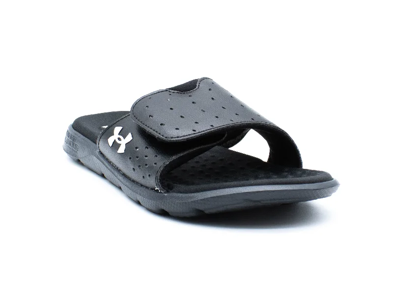 Women's Sandals with a Wedge Heel and a Tassel Detail in Orange for a Trendy LookUNDER ARMOUR Ignite Pro Slides Women's Sandals with a Wedge Heel and a Tassel Detail in Orange for a Trendy LookUNDER ARMOUR Ignite Pro Slides