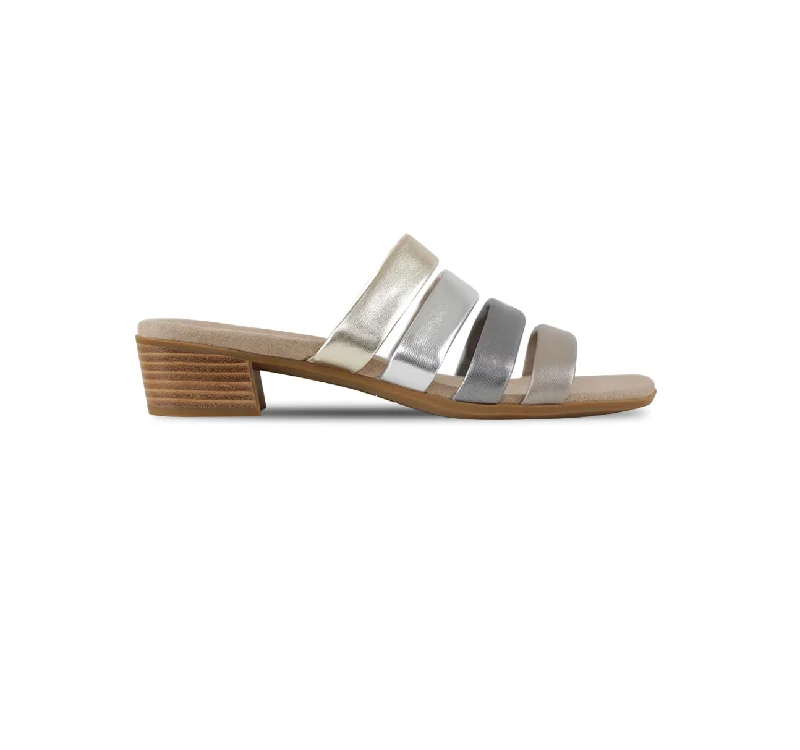 Lightweight Women's Mesh - Paneled Loafers in White for BreathabilityADRIANNE