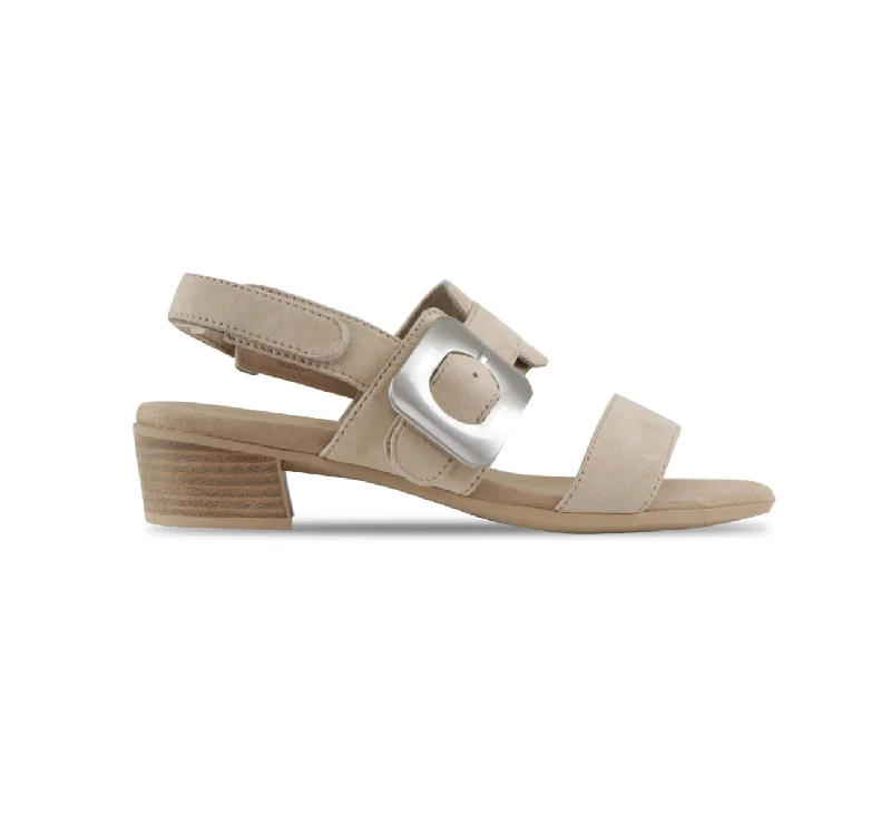 BEIGE KID SUEDE