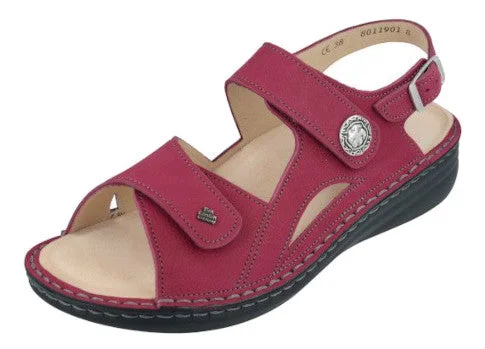 Shock - Absorbing Women's Sandals with a Soft Insole in Black for Active LifestylesBarbuda - Raspberry Shock - Absorbing Women's Sandals with a Soft Insole in Black for Active LifestylesBarbuda - Raspberry