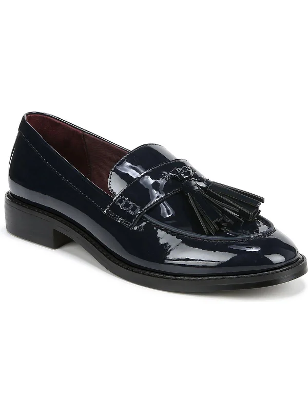 Slip - Resistant Women's Rubber - Sole Loafers in Navy for Wet ConditionsCarolyn Low Womens Patent Slip On Loafers Slip - Resistant Women's Rubber - Sole Loafers in Navy for Wet ConditionsCarolyn Low Womens Patent Slip On Loafers