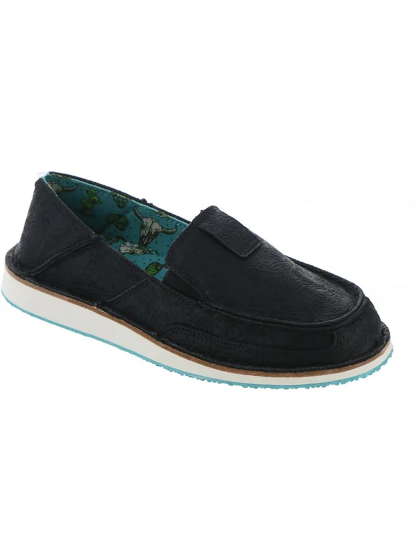 Child - Friendly Women's Loafers in Purple for Moms on the GoCitrine Womens Faux Leather Slip-On Loafers