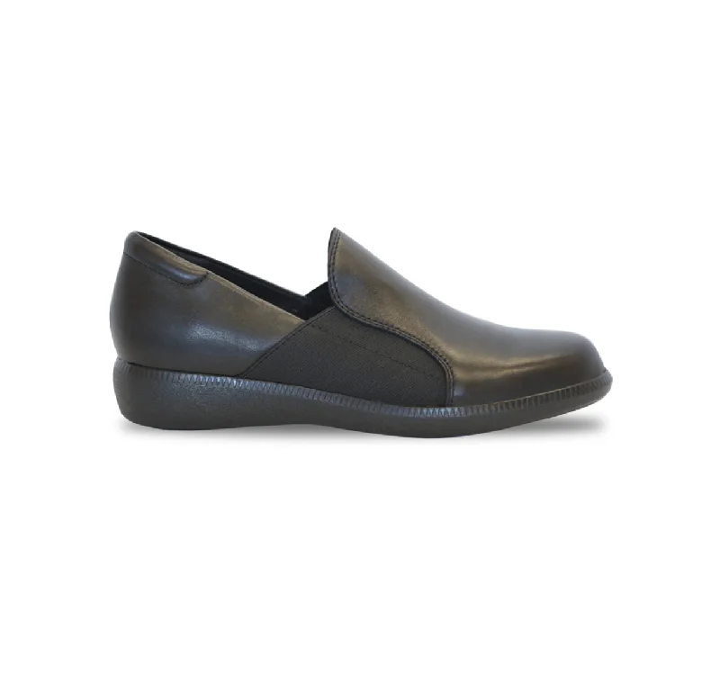 Women's Premium Leather Tassel Loafers in Dark Brown for a Classic Office LookCLAY