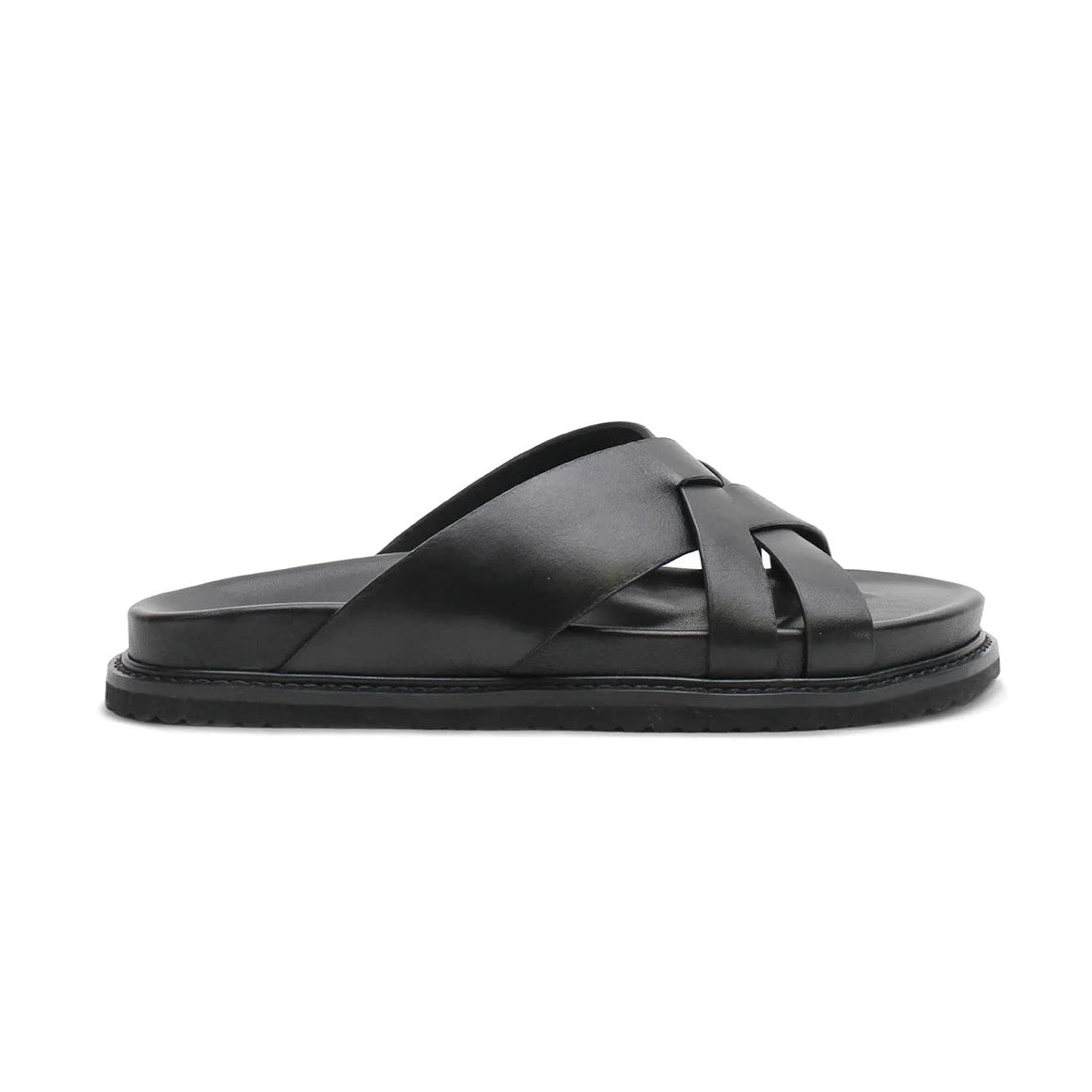 Plus Size Women's Wide - Fit Penny Loafers in Black for All - Day ComfortCross Cut Slide | Black Plus Size Women's Wide - Fit Penny Loafers in Black for All - Day ComfortCross Cut Slide | Black