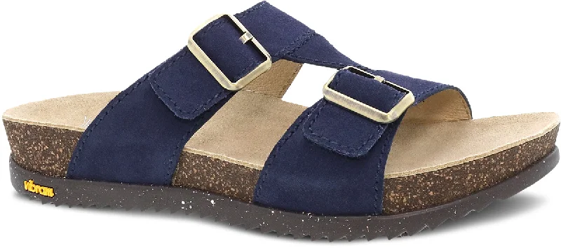 Women's Sandals with a Floral - Printed Upper in Pink for a Feminine Spring LookDansko - Dayna - Navy Women's Sandals with a Floral - Printed Upper in Pink for a Feminine Spring LookDansko - Dayna - Navy