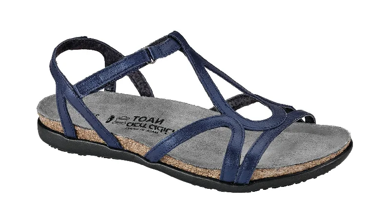 Women's Cork - Soled Espadrille Sandals with a Rope - Trimmed Upper in Navy for a Summer VibeDorith - Polar Sea Women's Cork - Soled Espadrille Sandals with a Rope - Trimmed Upper in Navy for a Summer VibeDorith - Polar Sea