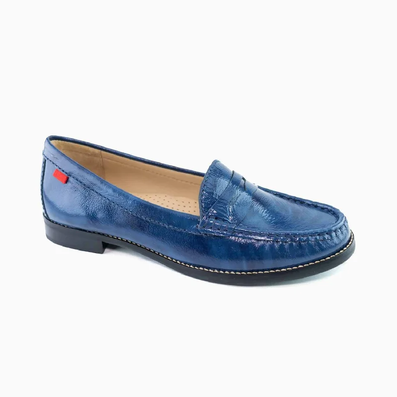 Denim Stained Patent