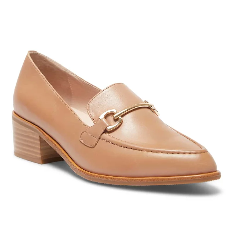 Orthopedic Women's Loafers with Arch Support in Brown for Foot HealthElena Loafer in Nude Leather Orthopedic Women's Loafers with Arch Support in Brown for Foot HealthElena Loafer in Nude Leather