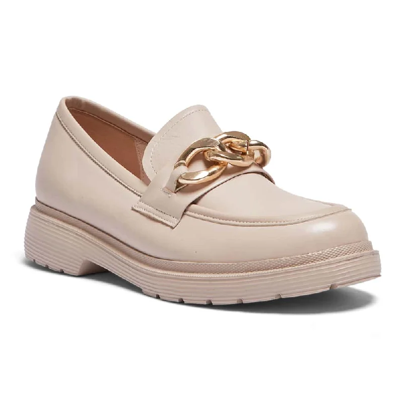 Women's Memory Foam Insole Loafers in Pink for Added ComfortEloise Loafer in Nude Leather Women's Memory Foam Insole Loafers in Pink for Added ComfortEloise Loafer in Nude Leather