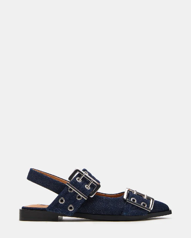 Child - Friendly Women's Loafers in Purple for Moms on the GoGRAYA DARK BLUE