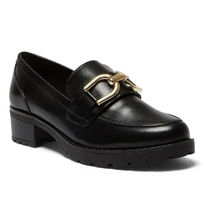 Elastic - Back Women's Loafers in Teal for Easy On - and - OffImpress Loafer in Black Leather Elastic - Back Women's Loafers in Teal for Easy On - and - OffImpress Loafer in Black Leather