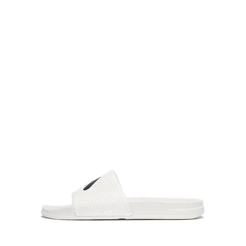 Elastic - Strap Women's Sandals with a Padded Toe in Teal for Easy On - and - OffIQushion Arrow Knit Slides Elastic - Strap Women's Sandals with a Padded Toe in Teal for Easy On - and - OffIQushion Arrow Knit Slides