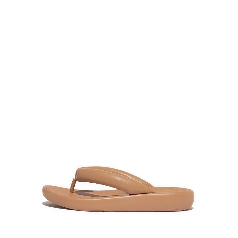 Women's Ankle - Strap Sandals with a Block Heel in Red for a Sophisticated StyleIQushion Wo D-Luxe Padded Leather Flip-Flops Women's Ankle - Strap Sandals with a Block Heel in Red for a Sophisticated StyleIQushion Wo D-Luxe Padded Leather Flip-Flops