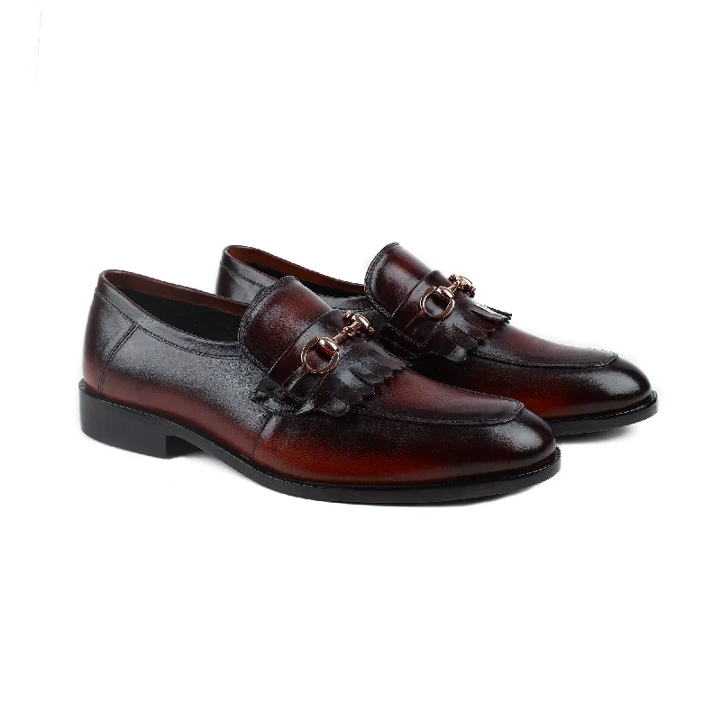 Women's Fur - Lined Loafers in Tan for a Cozy Winter OptionCORIO JC 680
