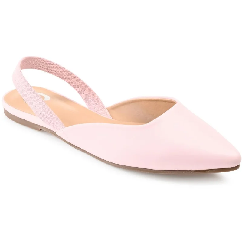 Sustainable Recycled Material Women's Oxfords in Gray for Eco - Conscious ShoppersJournee Collection Womens Faux Leather Slingbacks Sustainable Recycled Material Women's Oxfords in Gray for Eco - Conscious ShoppersJournee Collection Womens Faux Leather Slingbacks