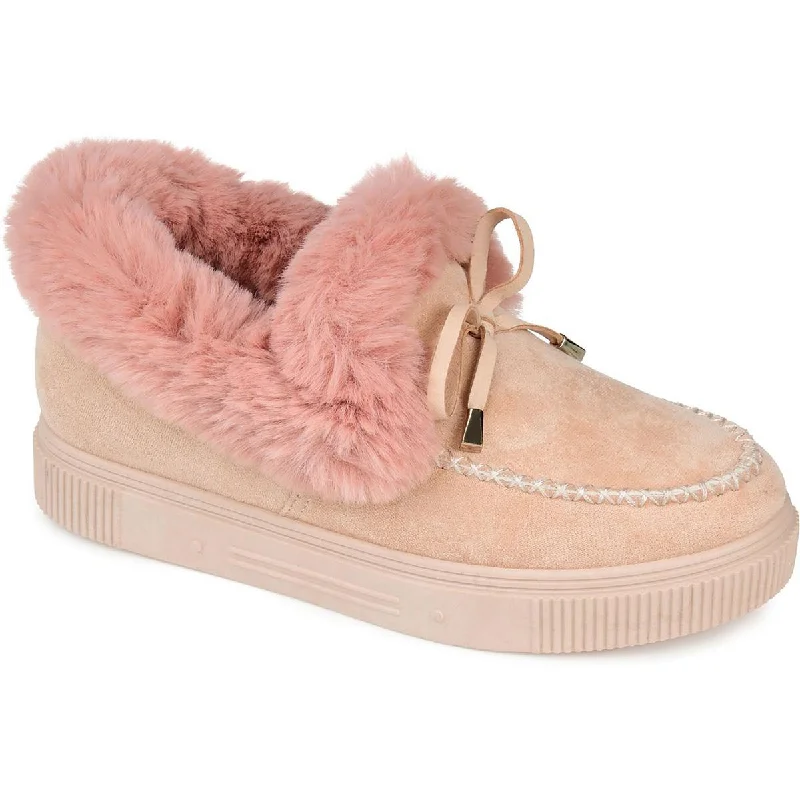 Women's Patent Leather Oxfords with a Glossy Finish in Gold for a Glamorous Night OutJournee Collection Womens Faux Suede Moc Toe Fashion Loafers Women's Patent Leather Oxfords with a Glossy Finish in Gold for a Glamorous Night OutJournee Collection Womens Faux Suede Moc Toe Fashion Loafers