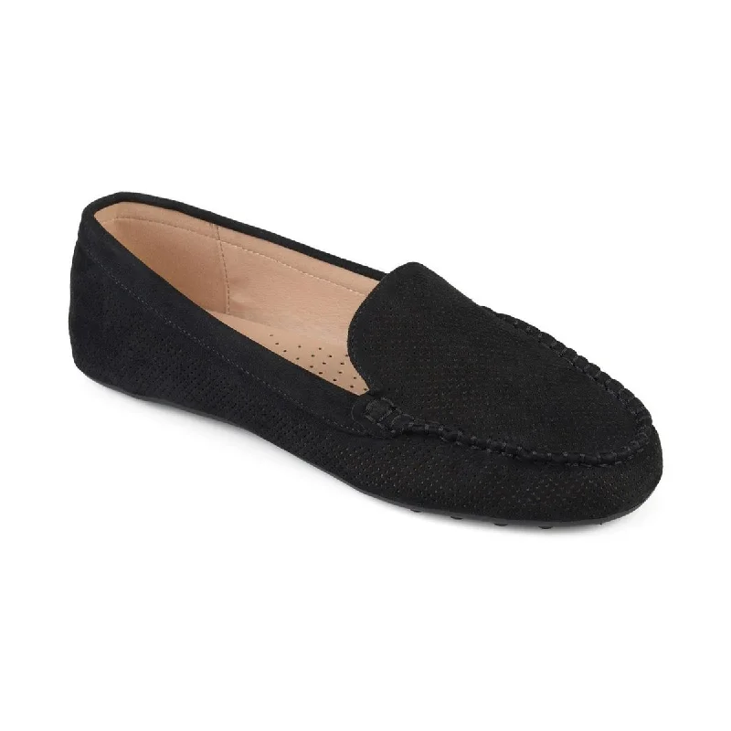 Sustainable Recycled Material Women's Oxfords in Gray for Eco - Conscious ShoppersJournee Collection Womens Halsey Faux Leather Slide On Flats Sustainable Recycled Material Women's Oxfords in Gray for Eco - Conscious ShoppersJournee Collection Womens Halsey Faux Leather Slide On Flats
