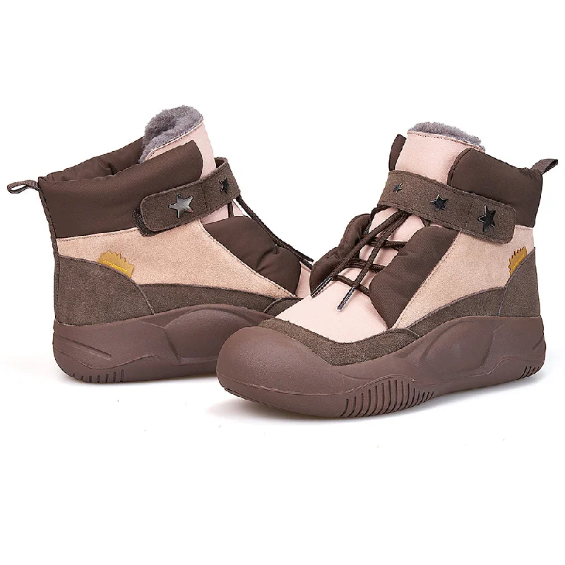 Orthopedic Women's Loafers with Arch Support in Brown for Foot HealthJOY&MARIO Women's Leather Slip-on Boots in Coffee-65937W Orthopedic Women's Loafers with Arch Support in Brown for Foot HealthJOY&MARIO Women's Leather Slip-on Boots in Coffee-65937W