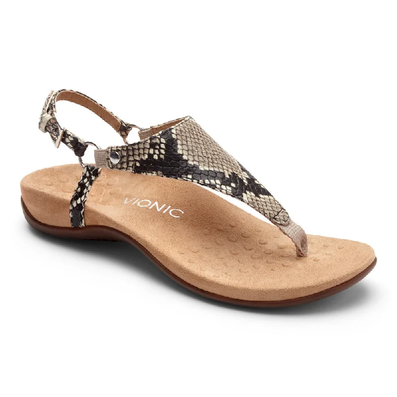 Adjustable Strap Women's Sandals with a Padded Heel in Pink for a Custom FitKirra - Natural Snake Adjustable Strap Women's Sandals with a Padded Heel in Pink for a Custom FitKirra - Natural Snake