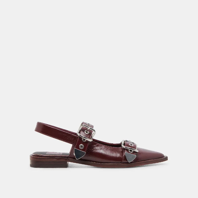 Women's Cashmere - Lined Loafers in Burgundy for Warmth in WinterLABELL FLATS BURGUNDY CRINKLE PATENT Women's Cashmere - Lined Loafers in Burgundy for Warmth in WinterLABELL FLATS BURGUNDY CRINKLE PATENT