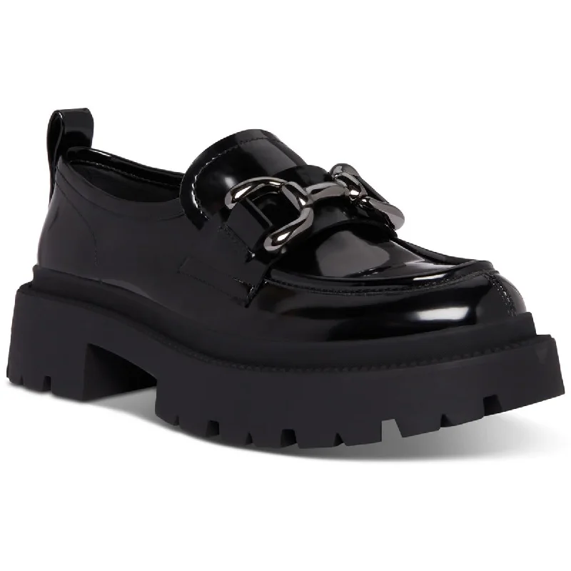 Waterproof Women's Oxfords in Black for Rainy DaysMadden Girl Womens Ashlee Faux Leather Slip-On Loafers