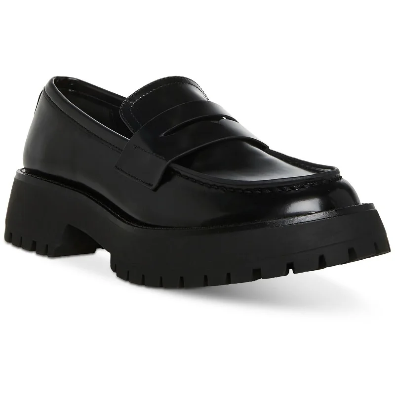 Women's Premium Full - Grain Leather Oxfords in Dark Brown for a Classic Office LookMadden Girl Womens Heaathr Cushioned Footbed Lug Sole Loafers Women's Premium Full - Grain Leather Oxfords in Dark Brown for a Classic Office LookMadden Girl Womens Heaathr Cushioned Footbed Lug Sole Loafers