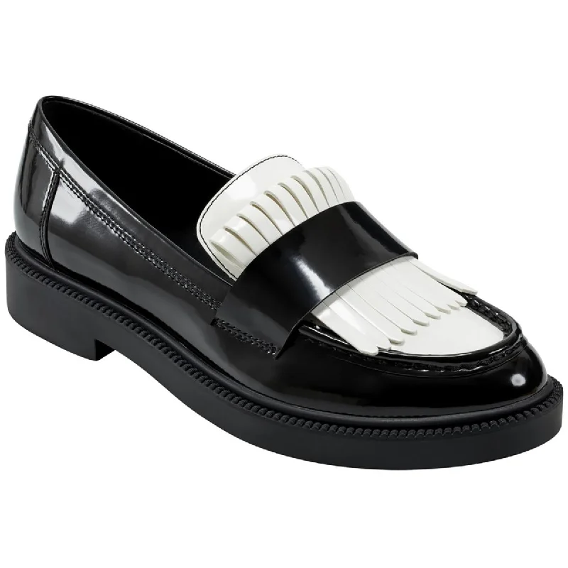 Sustainable Recycled Material Women's Oxfords in Gray for Eco - Conscious ShoppersMarc Fisher Womens Calixy Faux Leather Two-Tone Loafers Sustainable Recycled Material Women's Oxfords in Gray for Eco - Conscious ShoppersMarc Fisher Womens Calixy Faux Leather Two-Tone Loafers