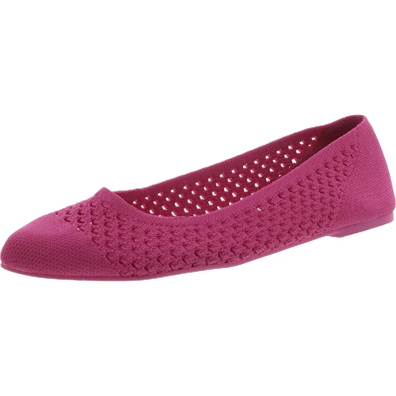 Women's Soft Suede Oxfords with Metal Eyelets in Burgundy for a Sophisticated TouchMia Womens VIVIANNE Knit Pointed toe Flat Shoes Women's Soft Suede Oxfords with Metal Eyelets in Burgundy for a Sophisticated TouchMia Womens VIVIANNE Knit Pointed toe Flat Shoes