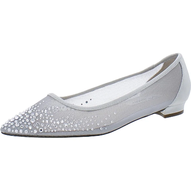 Non - Slip Rubber Sole Women's Oxfords in Navy for Wet and Slippery ConditionsNina Womens Metallic Rhinestone Ballet Flats Non - Slip Rubber Sole Women's Oxfords in Navy for Wet and Slippery ConditionsNina Womens Metallic Rhinestone Ballet Flats