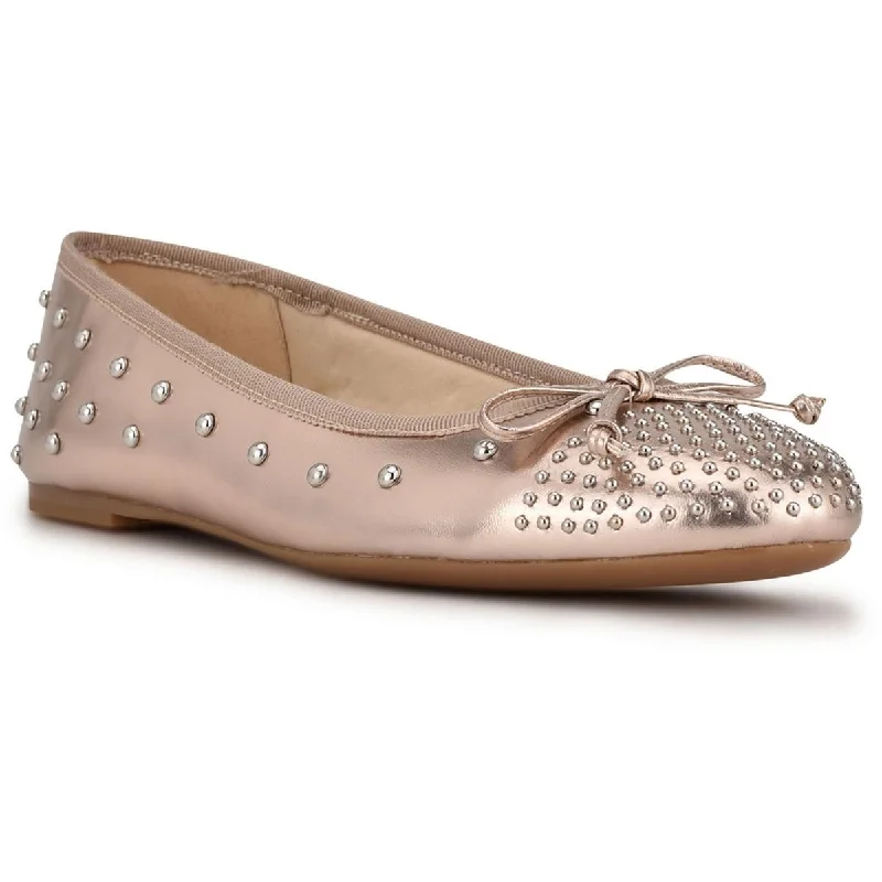 Women's Tassel - Trimmed Oxfords with a Low Heel in Olive Green for a Trendy TwistNine West Womens CURVY 3 Faux Leather Metallic Ballet Flats Women's Tassel - Trimmed Oxfords with a Low Heel in Olive Green for a Trendy TwistNine West Womens CURVY 3 Faux Leather Metallic Ballet Flats