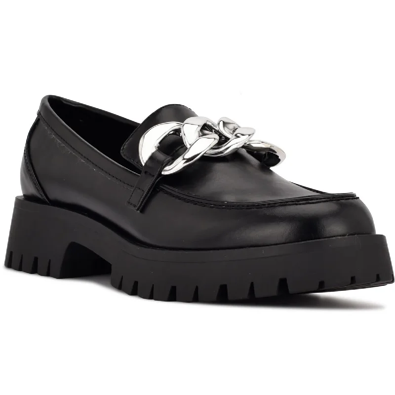 Women's Geometric - Patterned Oxfords in Multicolor for a Fashion - Forward StatementNine West Womens GRACY Faux Leather Rugged Sole Loafers Women's Geometric - Patterned Oxfords in Multicolor for a Fashion - Forward StatementNine West Womens GRACY Faux Leather Rugged Sole Loafers