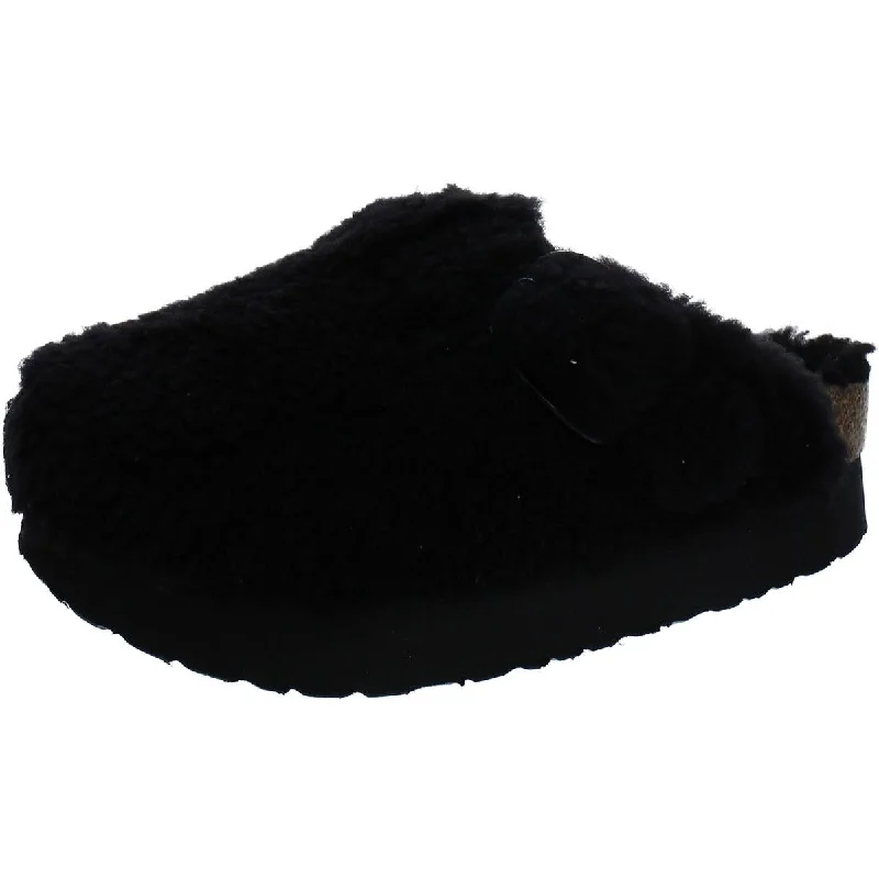 Plus Size Women's Wide - Fit Oxfords with Double Stitching in Black for DurabilityPapillio Womens Boston BB Pap Shearling Slip-On Clogs Plus Size Women's Wide - Fit Oxfords with Double Stitching in Black for DurabilityPapillio Womens Boston BB Pap Shearling Slip-On Clogs